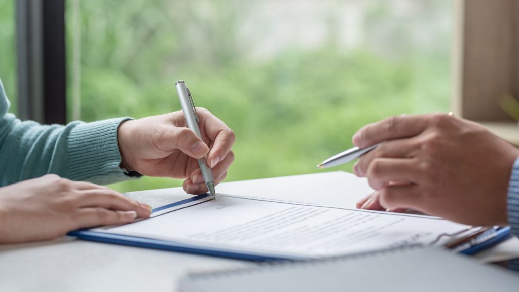 Firma contrato